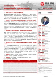 电力设备及新能源周报:锂电装机持续增长,能耗管控加速出清