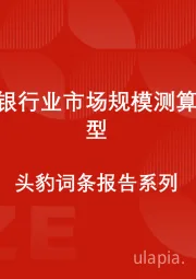 中国白银行业市场规模测算逻辑模型 头豹词条报告系列