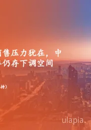 地产行业周报：2025全国投资销售压力犹在，中期实际房贷利率仍存下调空间