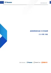 2024年第3季度最受消费者关注的3D打印品牌