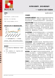 证券行业2025年度策略：改革深化续新章，券商业绩待春华