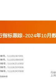 化工行业运行指标跟踪-2024年10月数据