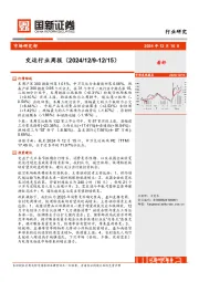 交运行业周报
