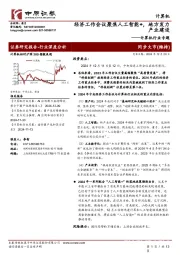 计算机行业专题:经济工作会议聚焦人工智能+,地方发力产业建设