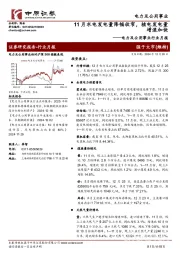 电力及公用事业行业月报:11月水电发电量降幅收窄,核电发电量增速加快