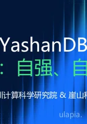 YashanDB中国软件：自强、自立、自信