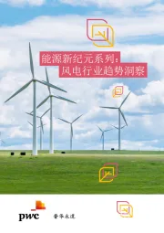 能源新纪元系列:风电行业趋势洞察