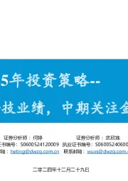 金融科技2025年投资策略：短期看证券科技业绩，中期关注金融IT
