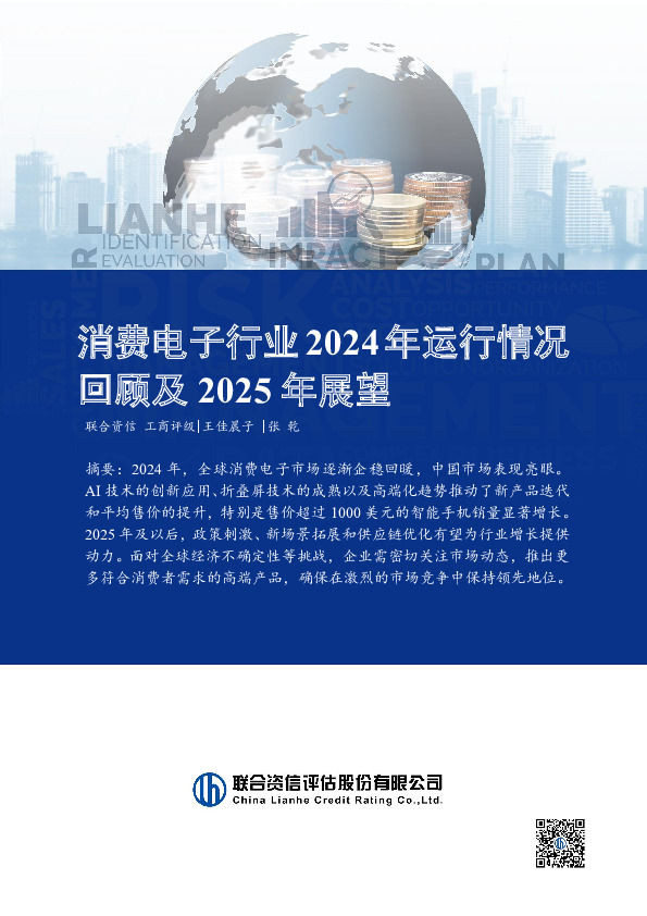 消费电子行业2024年运行情况回顾及2025年展望