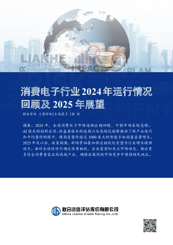 消费电子行业2024年运行情况回顾及2025年展望