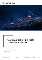 有色金属行业2025年年度策略：拐点至反转成，迎接新一轮上行周期