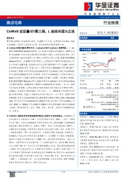 集成电路：CoWoS或迎量/价/需三振，L路线有望为主流
