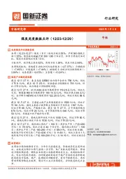 煤炭周度数据点评