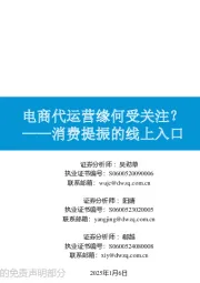 消费提振的线上入口:电商代运营缘何受关注?