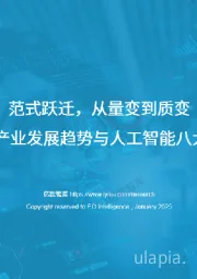 2025六大未来产业发展趋势与人工智能八大落地场景洞察：范式跃迁，从量变到质变