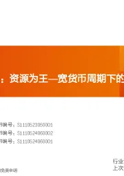 金属与材料2025年度策略：资源为王—宽货币周期下的大国博弈