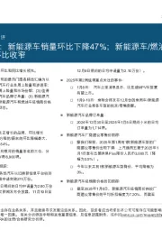 中国新能源汽车每周图评:2025年第1周:新能源车销量环比下降47%;新能源车/燃油车经销商价格折扣环比收窄