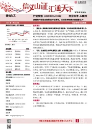 基础化工行业周报:行业周报(20250106-0112)美制裁升级或加剧船运市场紧缺,石油供给短期风险显著上升