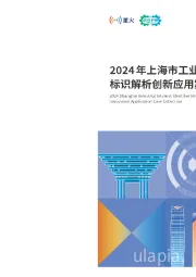 2024年上海市工业互联网标识解析创新应用案例集