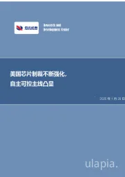 半导体:美国芯片制裁不断强化,自主可控主线凸显
