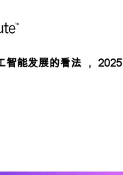消费者对人工智能发展的看法,2025年全球研究报告