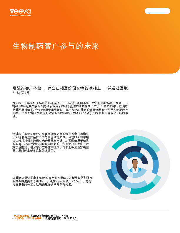 生物制药客户参与的未来