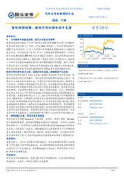 汽车与汽车零部件行业周报、月报：智电转型持续，欧洲计划加强电动车支持