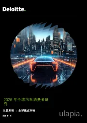 2025年全球汽车消费者研究