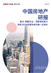 中国房地产研报：盘点·刚需为主、顶豪增色助力深圳2024年楼市成交唯一正增长