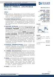 电力设备行业点评报告：新能源全面入市规则出台，差价合约托底收益
