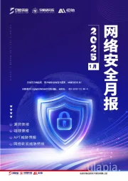 2025年1月网络安全月报