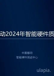 2024年智能硬件质量报告