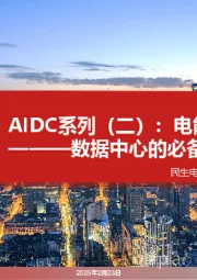 AIDC系列(二):电能质量———数据中心的必备“维生素”
