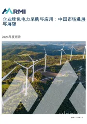 企业绿色电力采购与应用:中国市场进展与展望2024年度报告