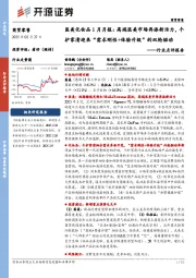 医美化妆品1月月报：高端医美市场再添新活力，个护家清迎来“需求刚性+体验升级”的双轮驱动