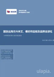 跨境电商行业深度报告：国货出海方兴未艾，看好供应链及品牌全球化