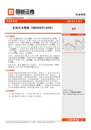 交运行业周报