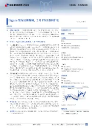 机械设备行业:Figure发布最新视频,2月PMI重回扩张