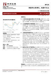 锂电池行业月报:销量同比高增长,短期可关注