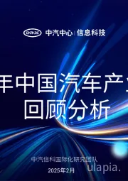 2024年中国汽车产业出海回顾分析