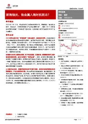 有色金属：深海银光，钛金属入海时机到未？