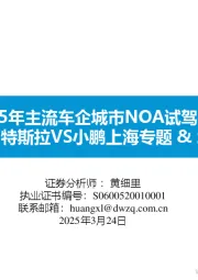2025年主流车企城市NOA试驾报告:3月特斯拉VS小鹏上海专题&北京篇