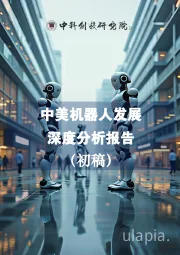 中美机器人发展深度分析报告（初稿）