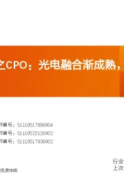 AI算力系列之CPO:光电融合渐成熟,规模化应用加速