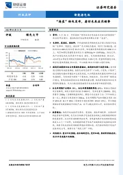 新能源电池：“海星”钠电发布，看好未来应用趋势