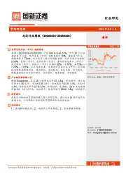 光伏行业周报