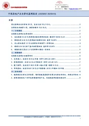 中国房地产企业资讯监测报告