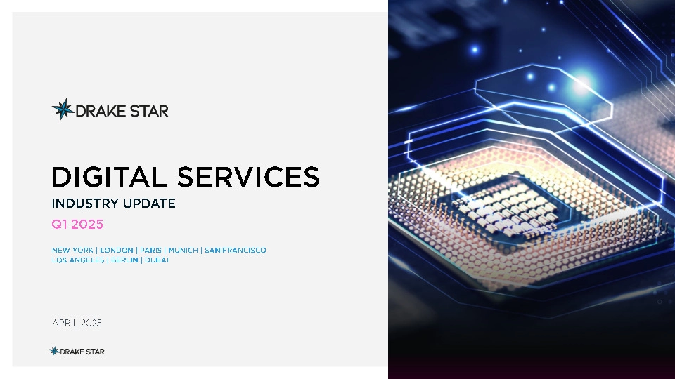 DIGITAL SERVICES INDUSTRY UPDATE Q1 2025