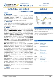 电力设备新能源行业周报:关税靴子落地,板块回调充分
