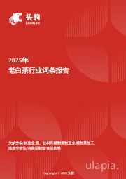 老白茶行业全景剖析：陈年老白茶引领消费新风尚 头豹词条报告系列